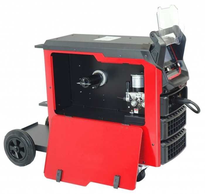 Spawarka migomat Ideal TECNO MIG 366 PULSE SYNERGIC LCD + 15kg SG2