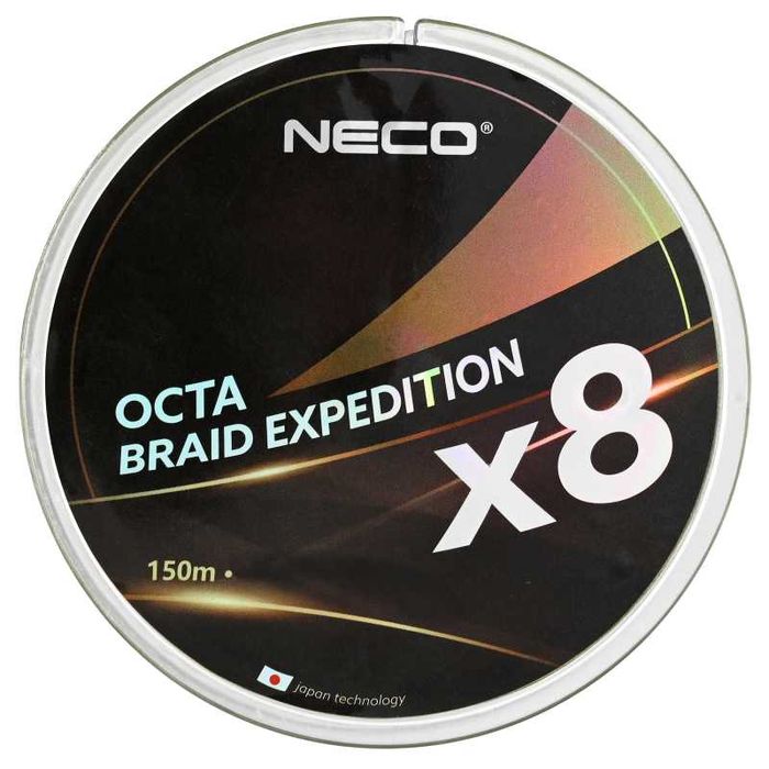 Plecionka Neco Octa Braid Expedition x8 150m 0,18mm