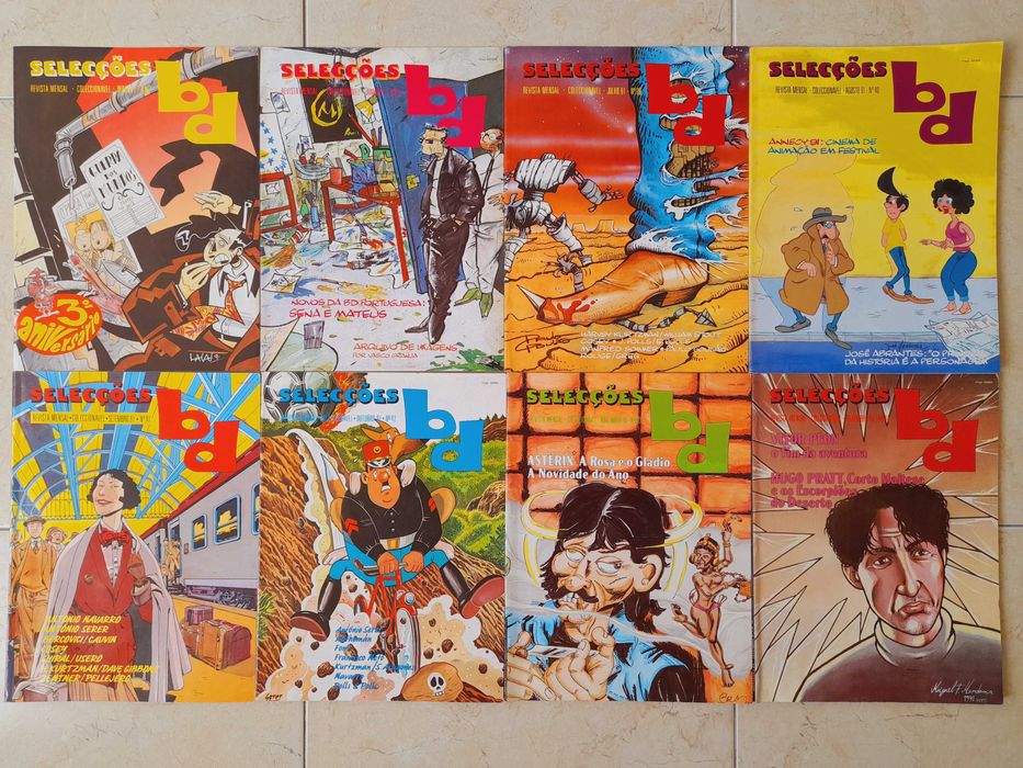 Selecções BD 1ª série 1 a 44 (coleção completa)