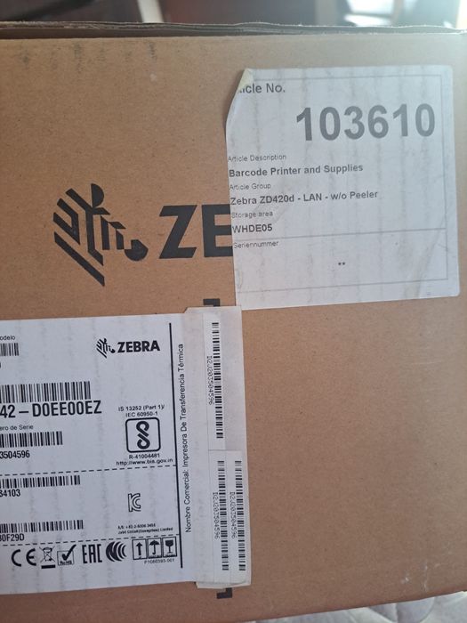 Impressora Zebra ZD 420