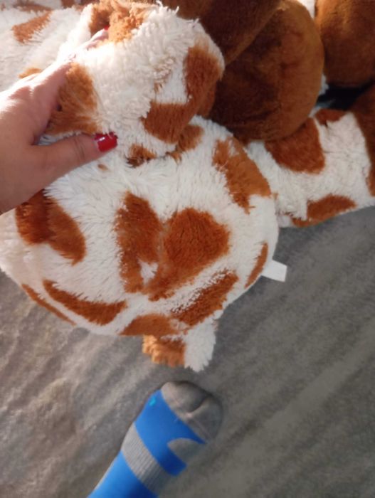 Peluche de girafa grande