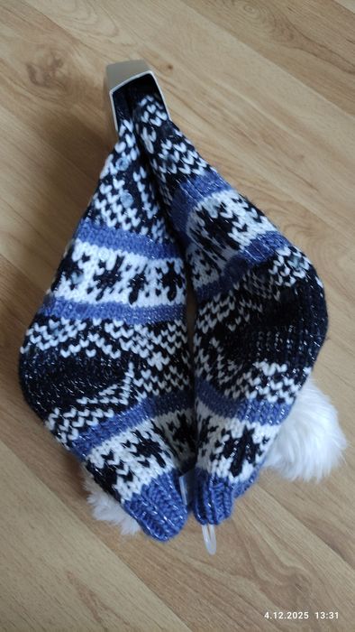 Skarpety damskie ocieplane, antypoślizgowe, nowe