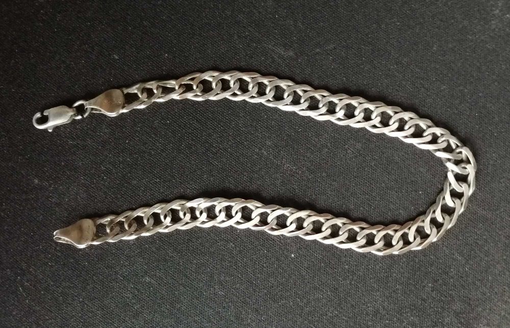 Srebrna bransoletka łańcuszek - 925