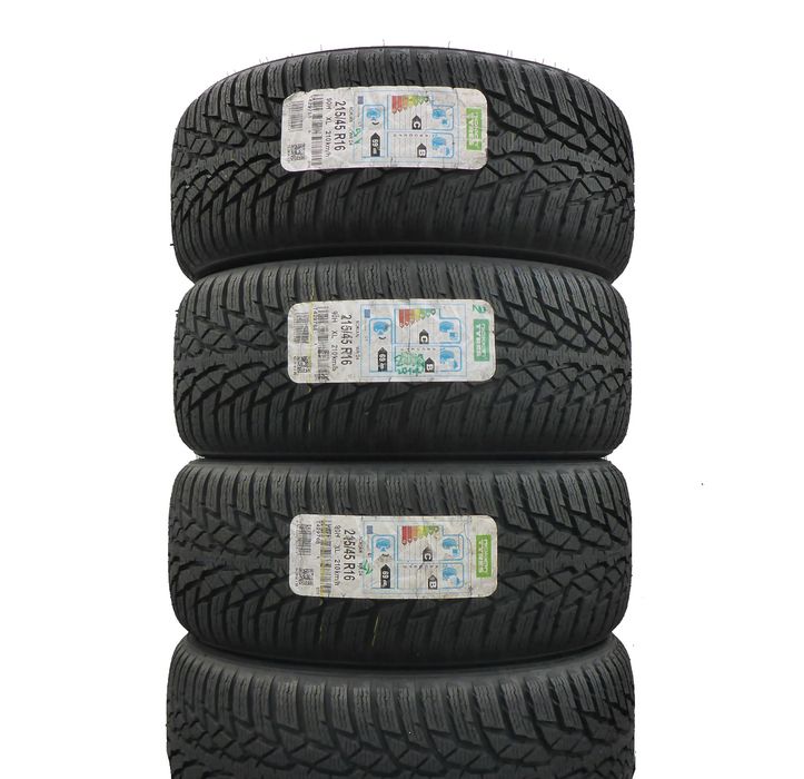 Opony 215/45/16 Nokian 215/45R16 90H XL WR D4 Zimowe 2015 Nieużywane