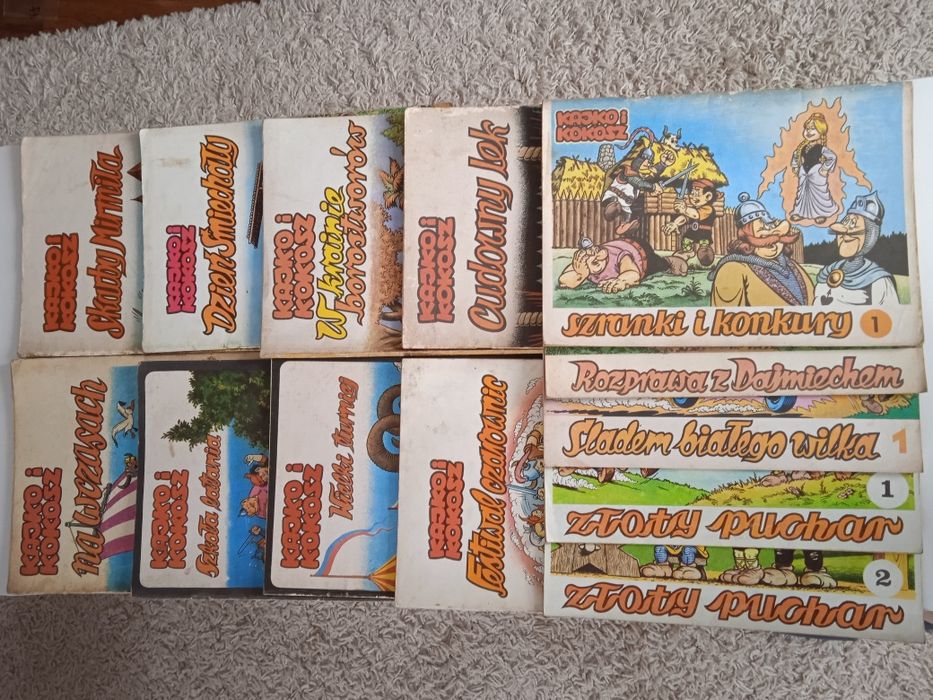 Kajko i Kokosz - wyd.l i ll 4 szt.