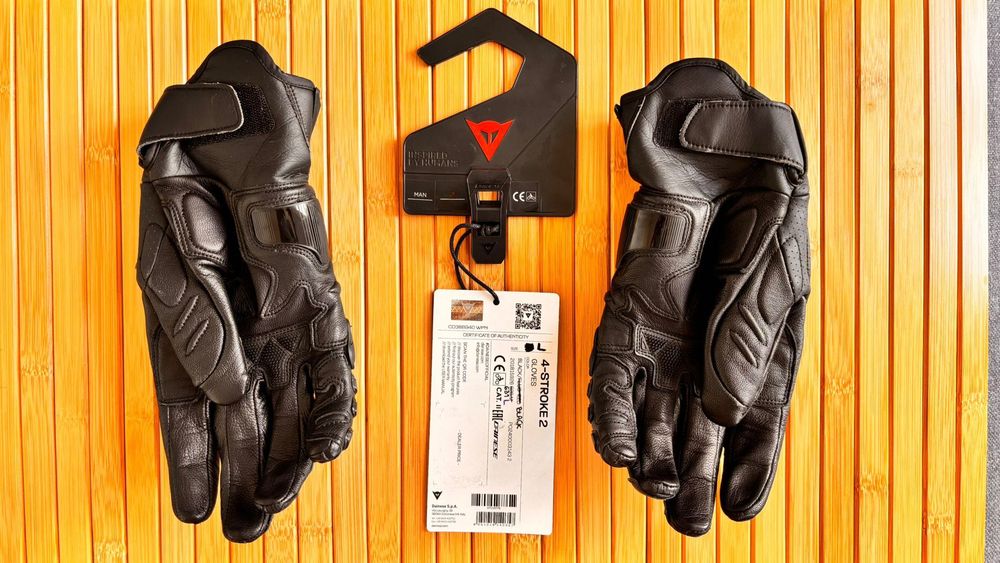 Luvas Dainese 4-stroke 2 black (tamanho L) NOVAS!