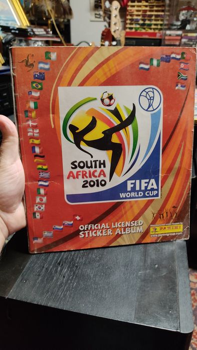Mundial 2010 caderneta Panini completa