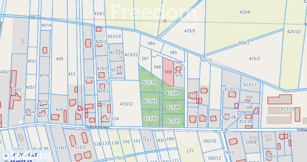 Działka budowlana 1.2km od PKP Dębe Wielkie