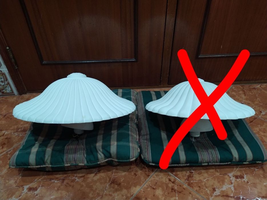 Candeeiro em gesso tecto decorativo casa quarto apartamento vivenda.