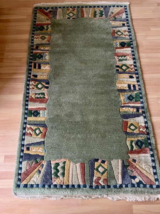 Dywan chiński piękny wełna 165x92x1,5cm