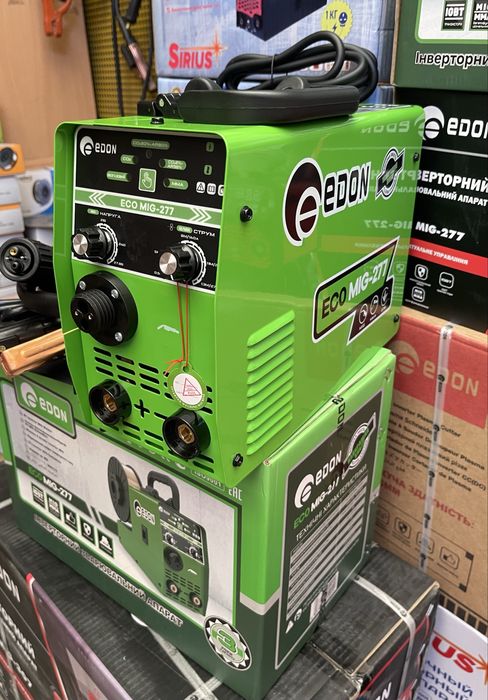 New! Сварочный полуавтомат  EDON eco mig- 267 и 287 газ/флюс