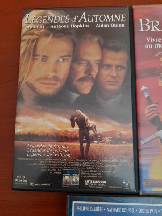 VHS franceses (vários títulos)
