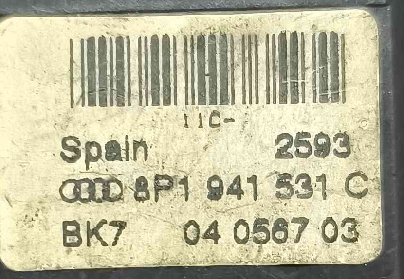 Manípulo de Luzes AUDI A3 (8P1) ano 2005