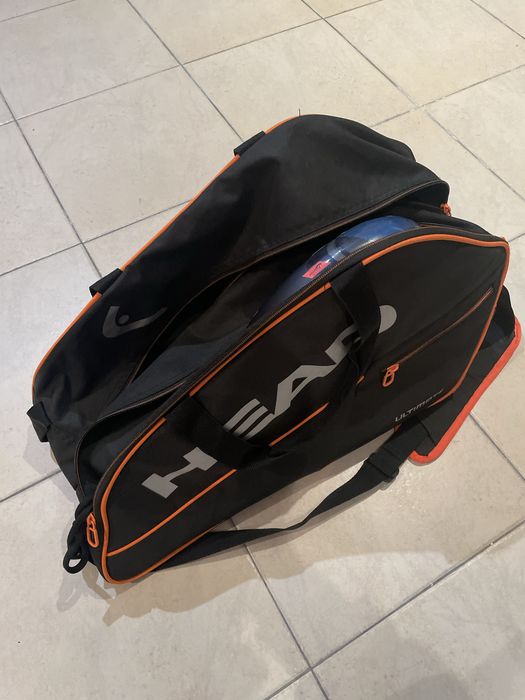 2x Head Elektra racket + Head Ultimate Bag