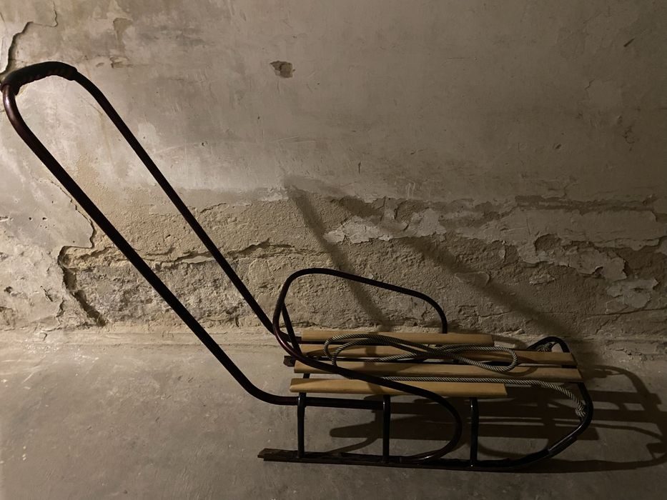 Дитячі санчата з чихлом