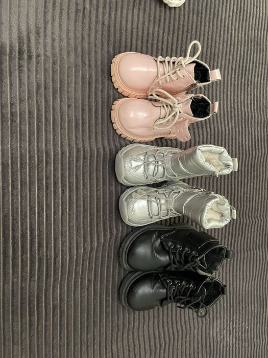 Лот взуття з утепленням 23/24/26р.