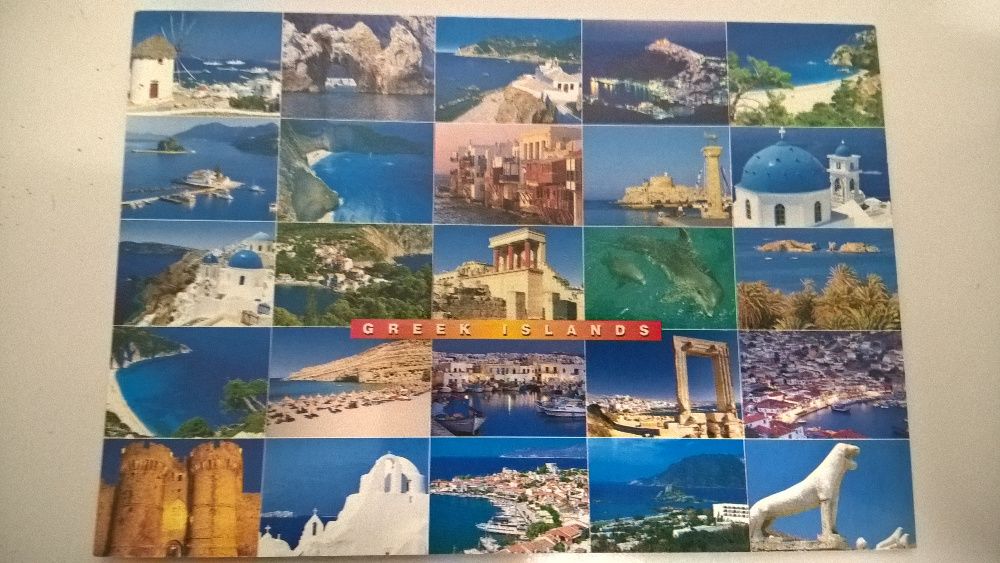 Postal Grécia - Ilhas Gregas (portes incluídos)