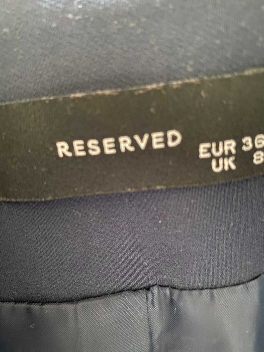 Marynarka Żakiet Reserved 36 granatowy jak nowy