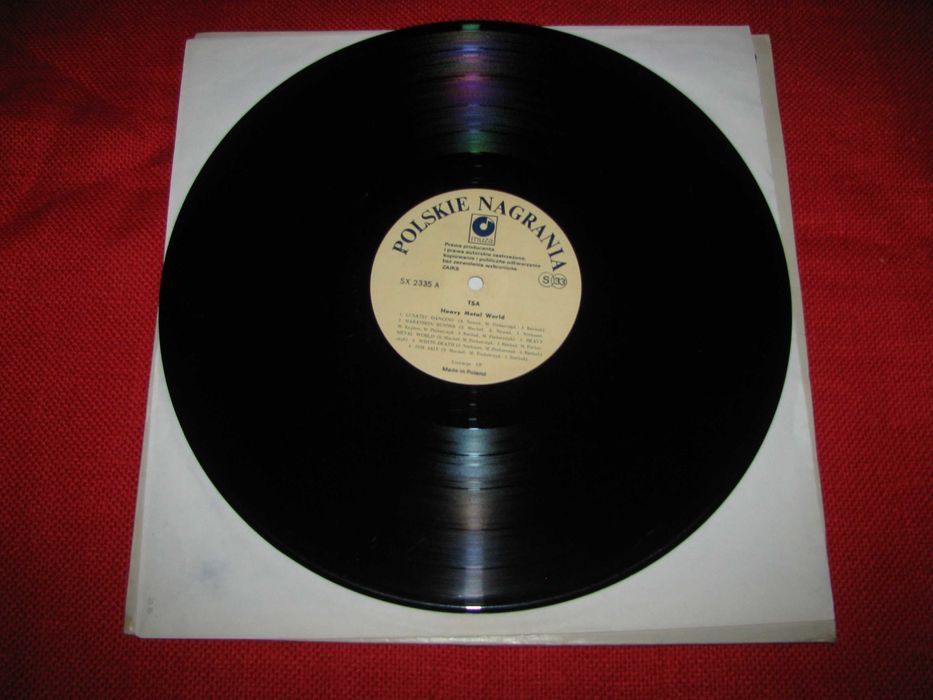 TSA Heavy Metal World winyl LP stan VG \ Ex