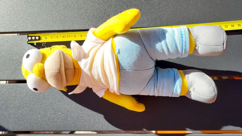 Boneco Hommer da série de animação