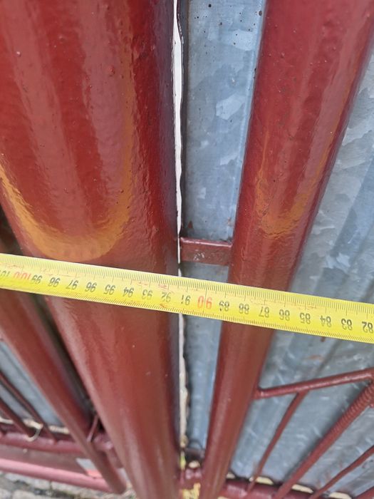 Brama furtka i słupki