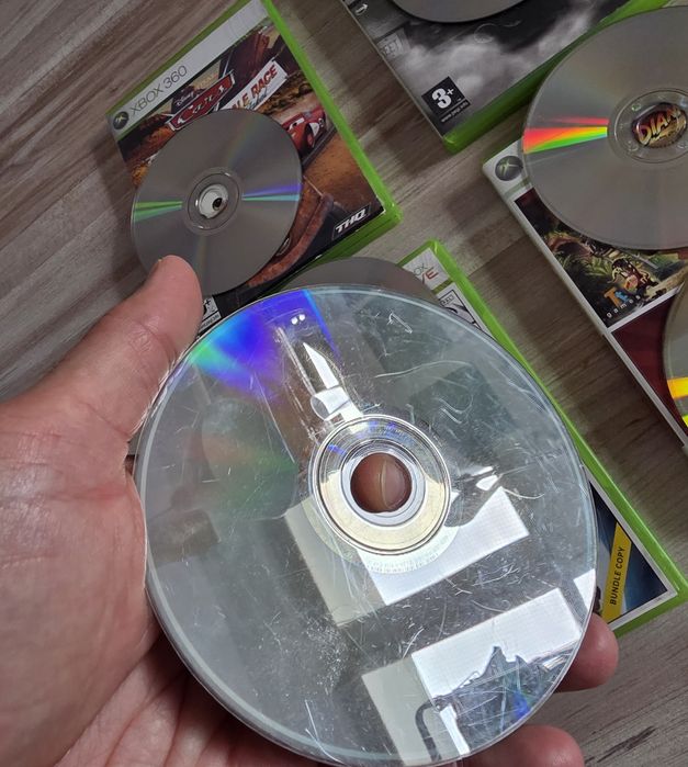 7x Gry Xbox 360 Cars NFS Prostreet Pure Batman Indiana J Marvel Kung F