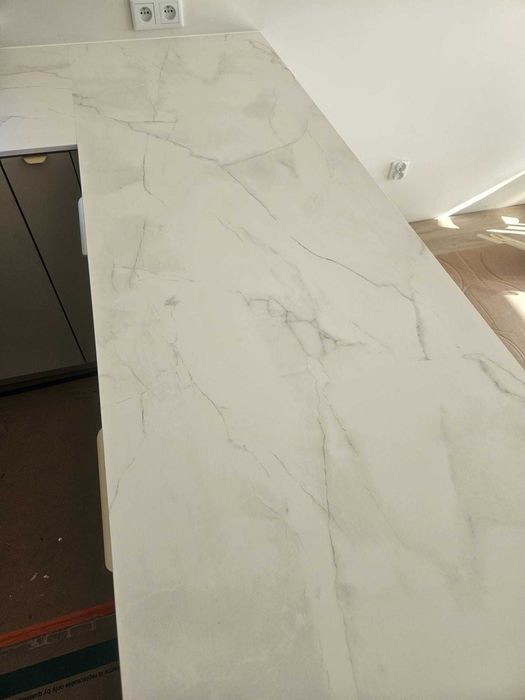 Blat kompaktowy HPL 12mm BIAŁY MARMUR