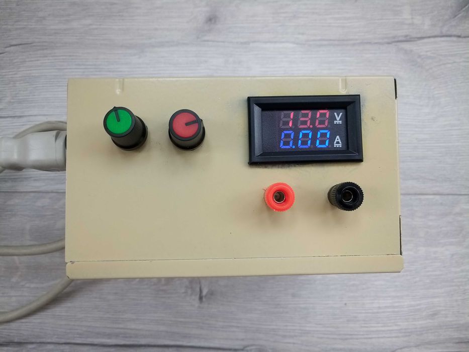 Зарядне для акумуляторів (0-27.4В) (0-8.5А) Лабораторний блок живлення