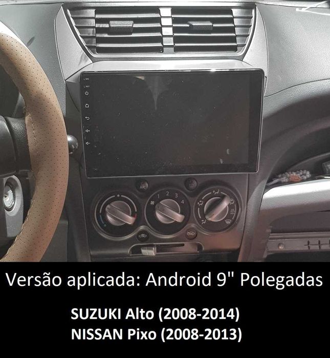 (NOVO) Rádio 2DIN • Suzuki ALTO / SX4 / SPLASH • Android [4+64GB]