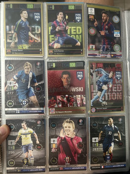 Karty Piłkarskie panini