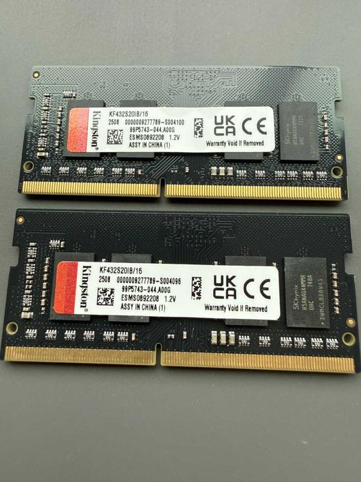 DDR4 kingston FURY 32GB So-dimm (2x16GB) 3200MHz