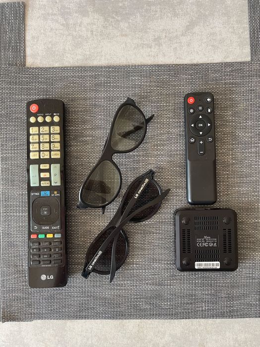 3D Smart TV LG 47" + Android TV Box