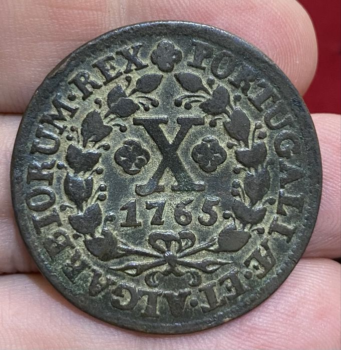 Moeda 337 - X Reis D JOSE I - 1765