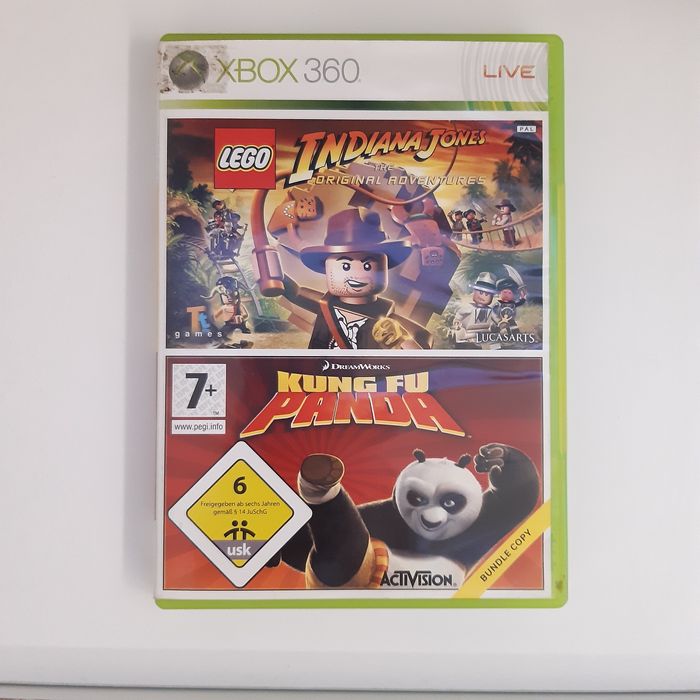 Gra Lego Indiana/ Kung fu Panda xbox 360