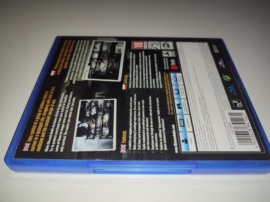 Gra Ps4 This War Of Mine PL gry PlayStation 4 Sniper UFC GTA V Lego