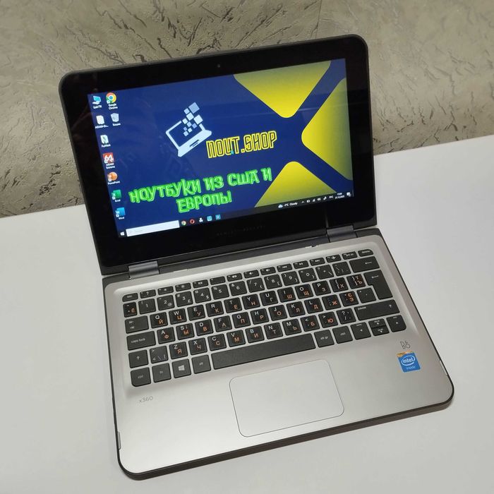Сенсорный Ноутбук HP x360 G2 | 4/240 SSD | батарея 4-5 часов