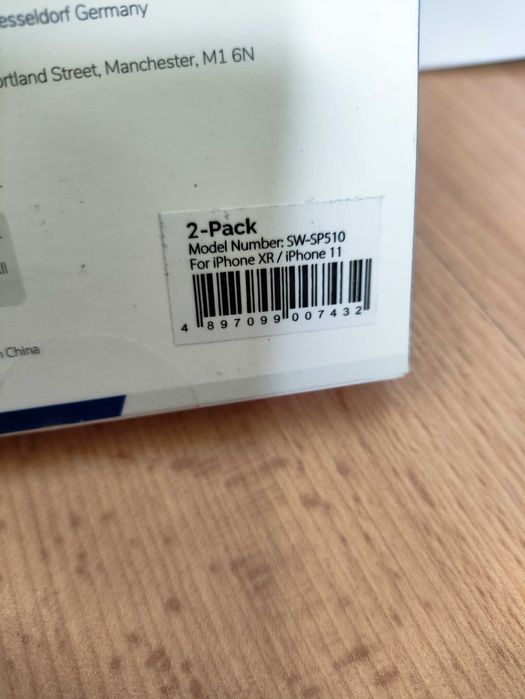 Zestaw 2x Szkło Hartowane Syncwire do iPhone XR / 11 + ramka montażowa