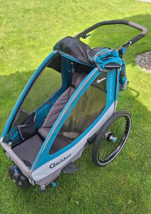 Qeridoo Sportrex 1. Przyczepka rowerowa , wózek.