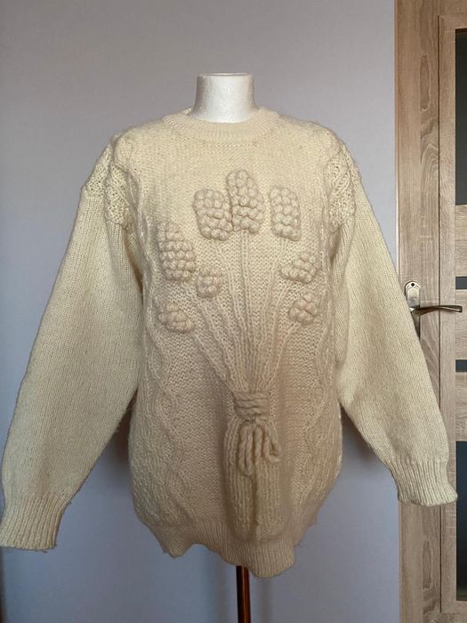 Sweter 100% wełna roz. L