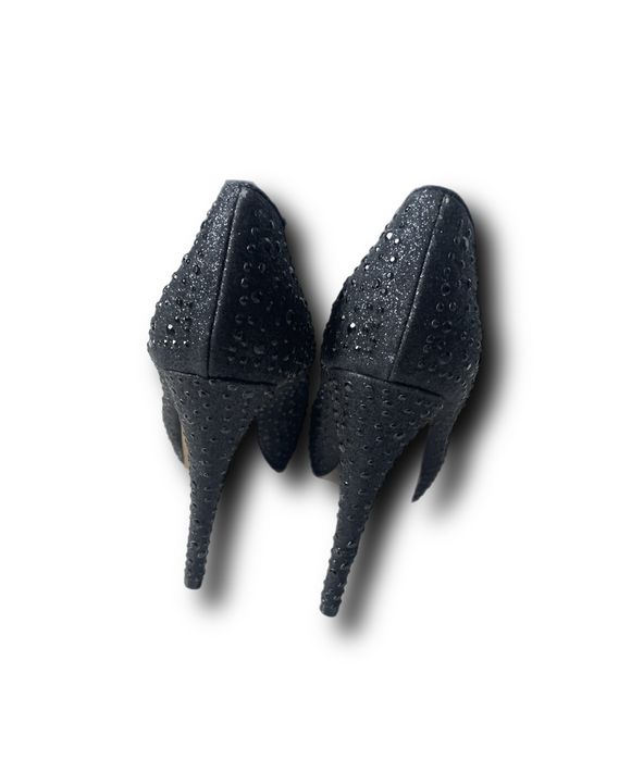 Szpilki damskie Buffalo London koturn rozmiar 38 diamenciki platforma