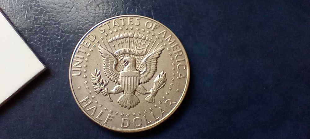 Stare monety Medal 1/2 dolara 1968 USA srebro