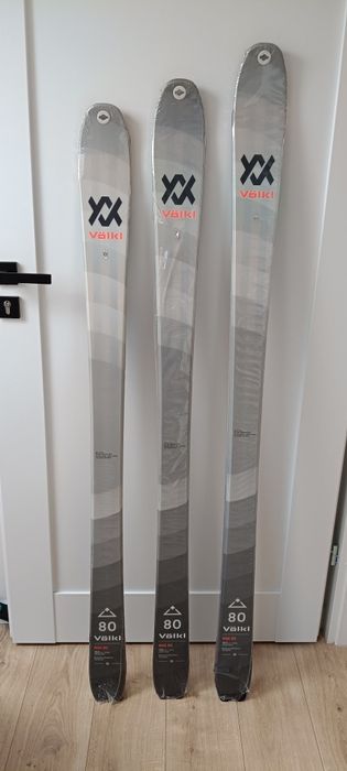 Narty volkl rise flat 80 skiturowe  wiazania marker alpinist nowe Skit