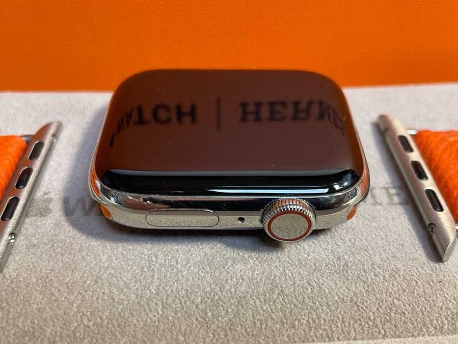 Apple Watch Hermes Series 6 GPS + Cellular 44mm em Aço