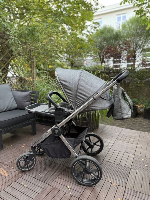 Wózek 2w1 Venicci tinum 2.0 szary srebrny