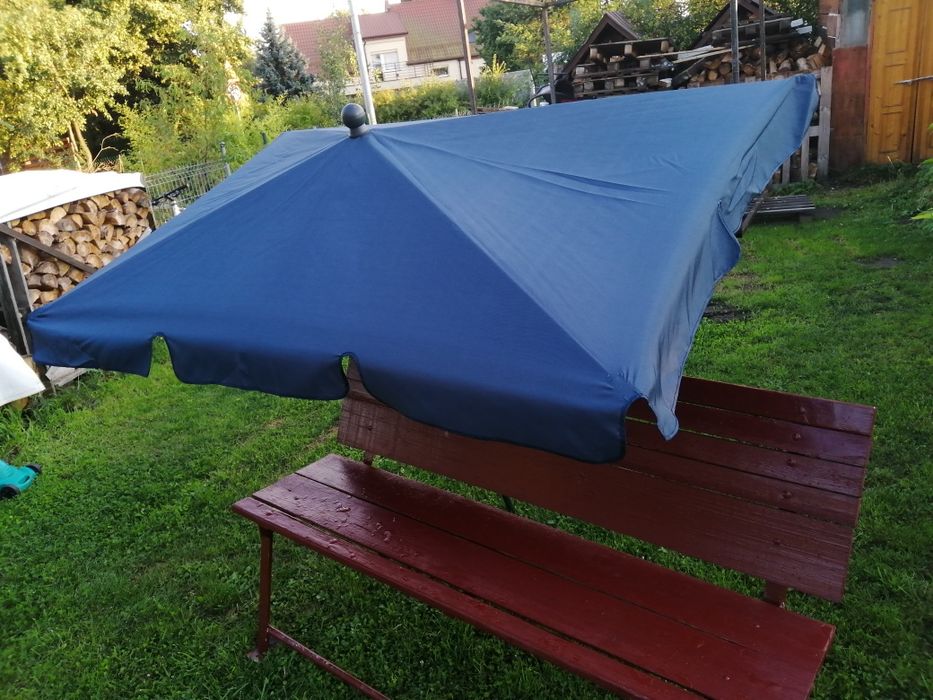 Parasol ogrodowy duży prostokątny nowy