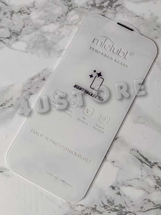 Защитное стекло без рамок на iPhone 17 Pro безрамочное захисне скло
