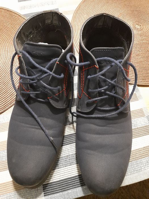 Buty męskie zamsz