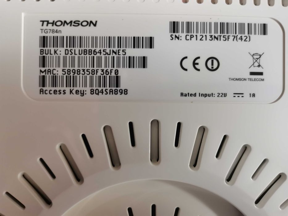 Router Thomson TG784n