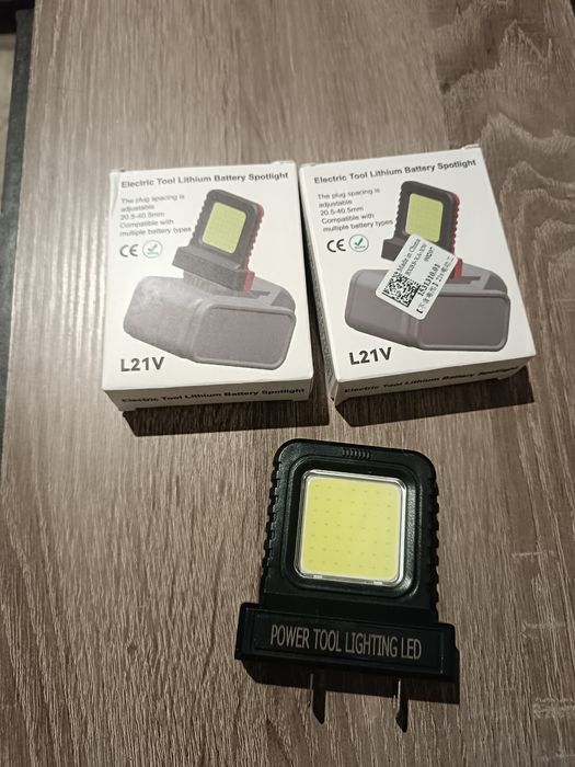 Світлодіодний ліхтарик під акумулятор макіта.