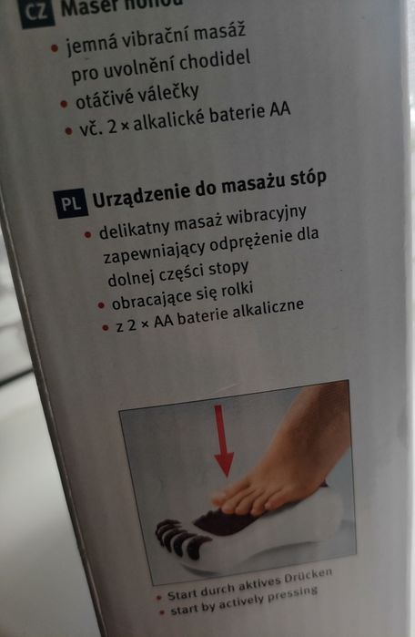 Urządzenie do masażu stóp